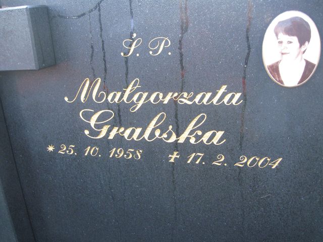 Małgorzata Grabska 1958 Porąbka Gmina - Grobonet - Wyszukiwarka osób pochowanych