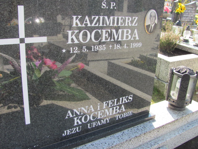 Anna Kocemba Porąbka Gmina - Grobonet - Wyszukiwarka osób pochowanych