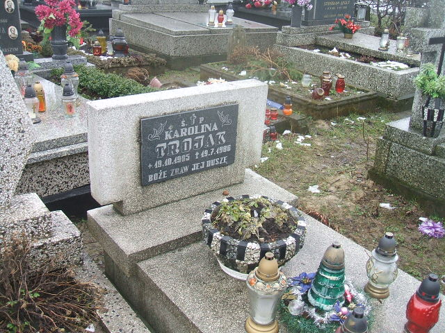 Grób Karolina Trojak