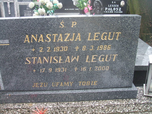 Adam Legut  1965 Porąbka Gmina - Grobonet - Wyszukiwarka osób pochowanych