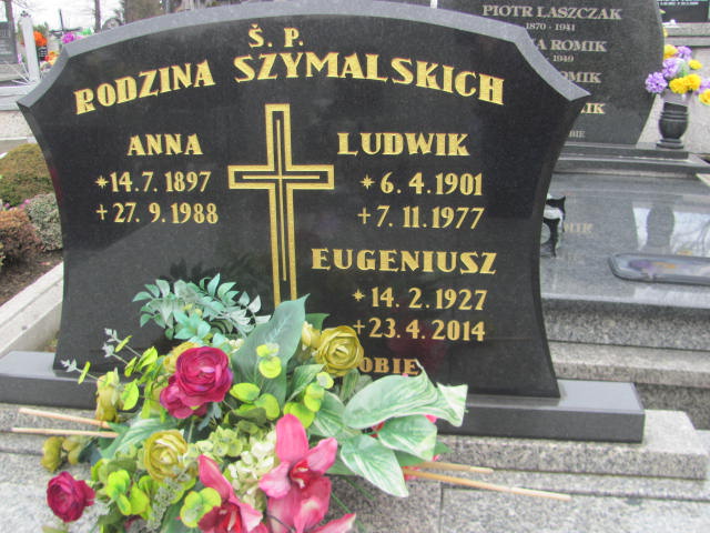 Ludwik Szymalski 1901 Porąbka Gmina - Grobonet - Wyszukiwarka osób pochowanych