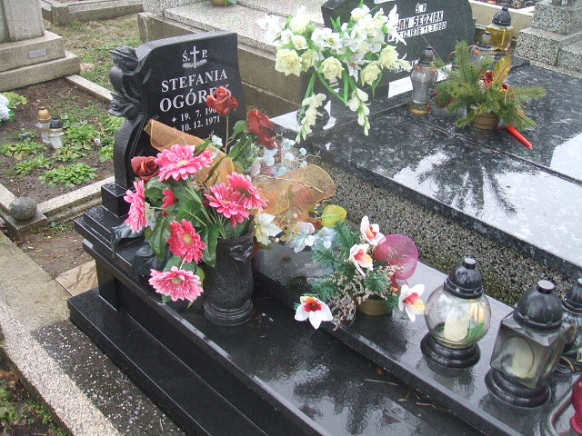 Grób Stefania Ogórek
