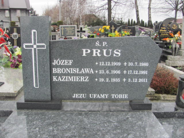 Kazimierz Prus 1935 Porąbka Gmina - Grobonet - Wyszukiwarka osób pochowanych