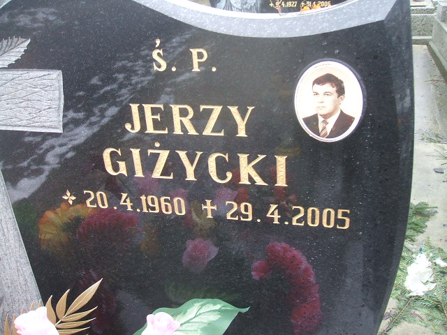 Jerzy Giżycki 1960 Porąbka Gmina - Grobonet - Wyszukiwarka osób pochowanych