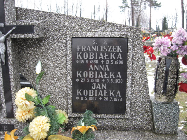 Jan Kobiałka 1897 Porąbka Gmina - Grobonet - Wyszukiwarka osób pochowanych