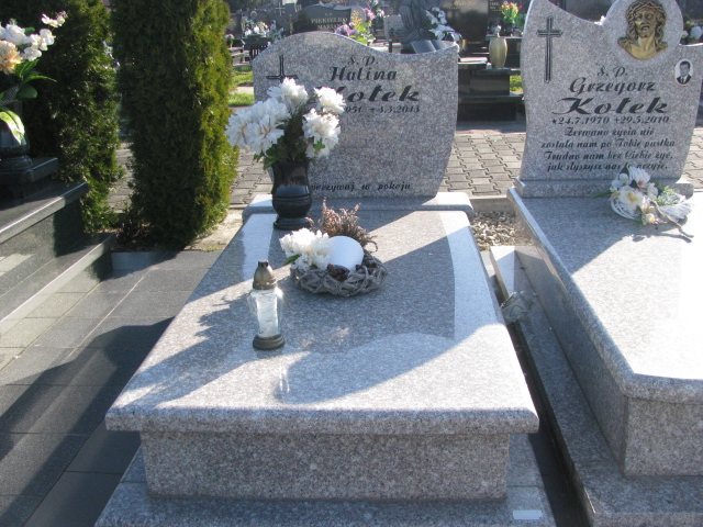 Grób Halina Kołek