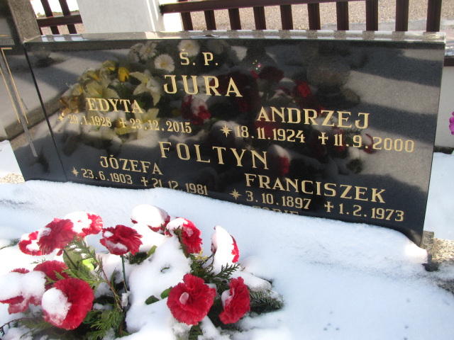 Andrzej Jura 1924 Porąbka Gmina - Grobonet - Wyszukiwarka osób pochowanych