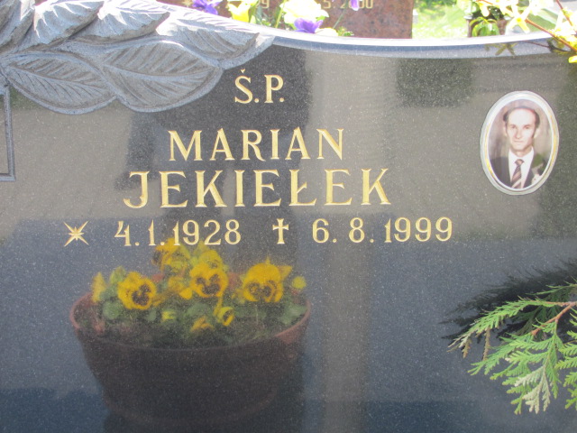 Marian Jekiełek 1928 Porąbka Gmina - Grobonet - Wyszukiwarka osób pochowanych