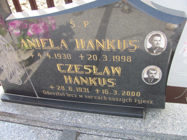 Aniela Hankus 1930 Porąbka Gmina - Grobonet - Wyszukiwarka osób pochowanych