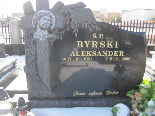 Aleksander Byrski 1951 Porąbka Gmina - Grobonet - Wyszukiwarka osób pochowanych