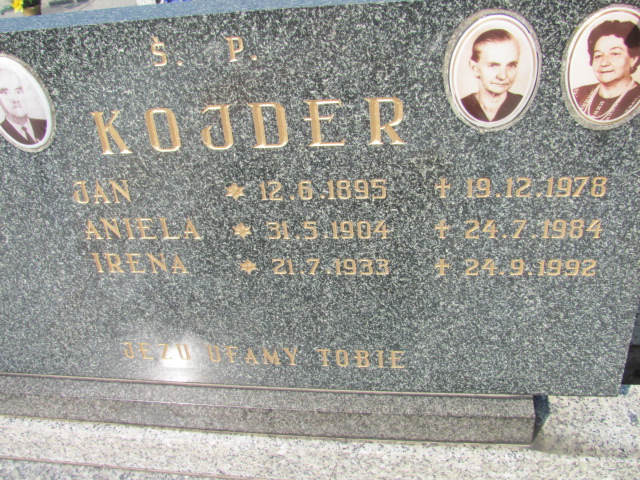 Marian Kojder 1930 Porąbka Gmina - Grobonet - Wyszukiwarka osób pochowanych