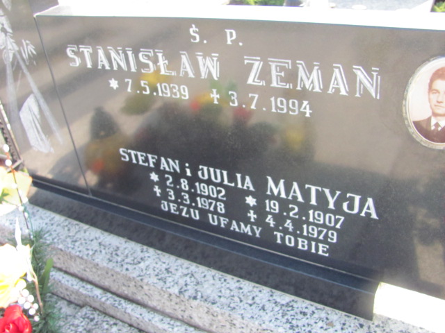 Julia Matyja 1907 Porąbka Gmina - Grobonet - Wyszukiwarka osób pochowanych