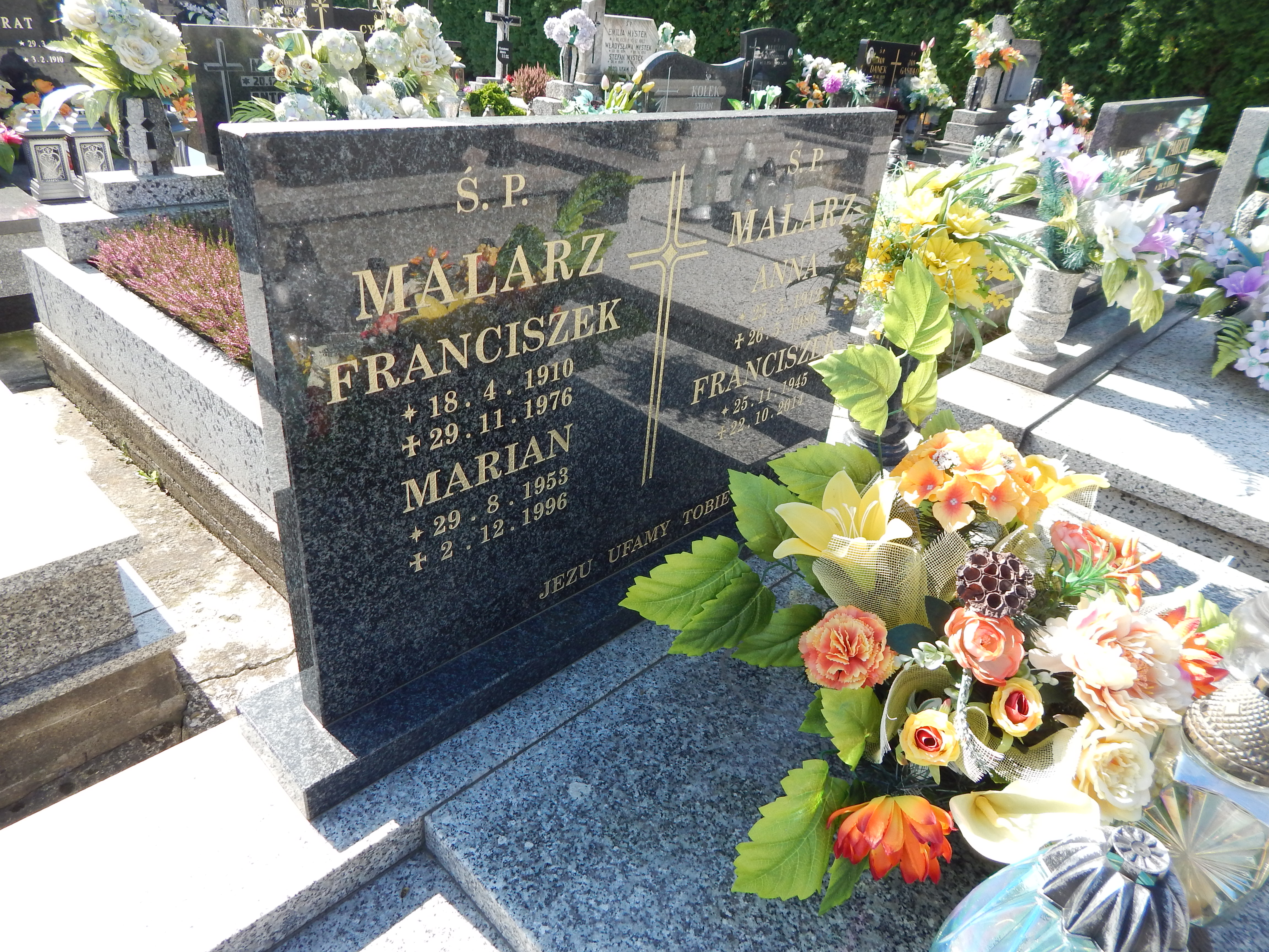 Grób Franciszek Malarz