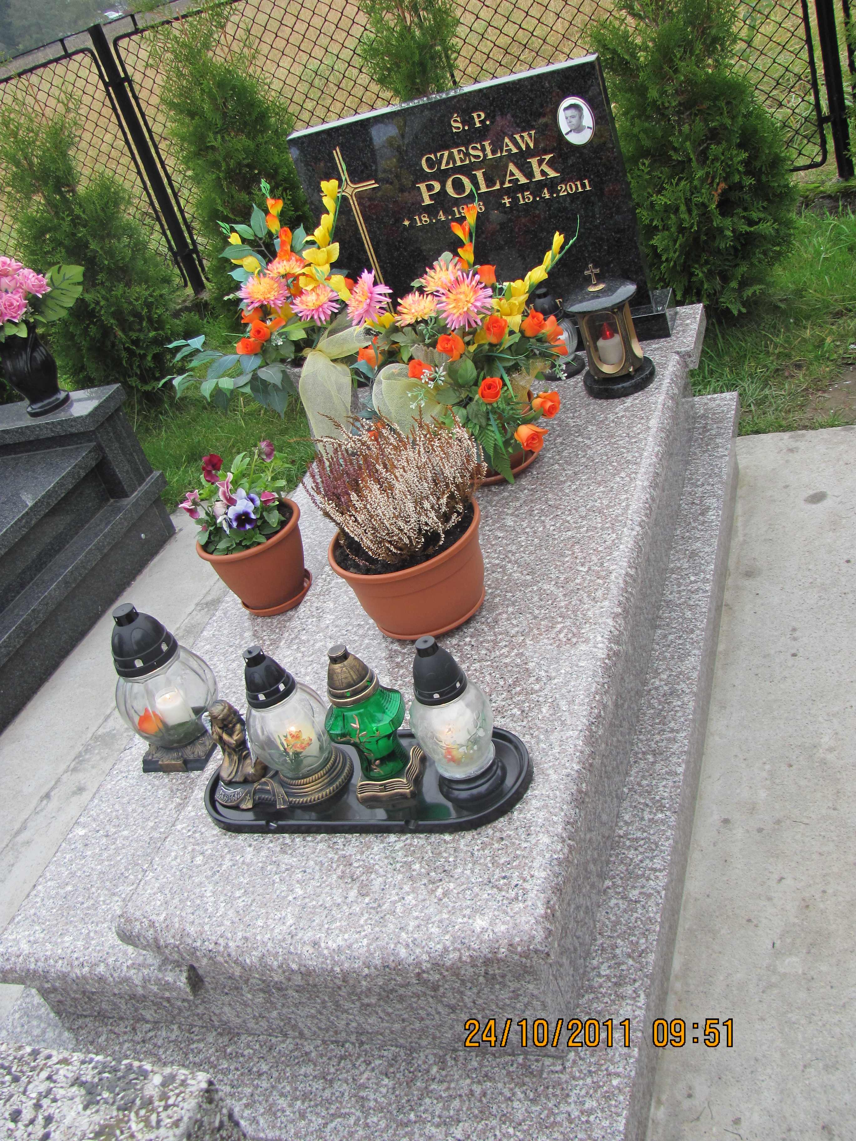 Grób Czesław Polak