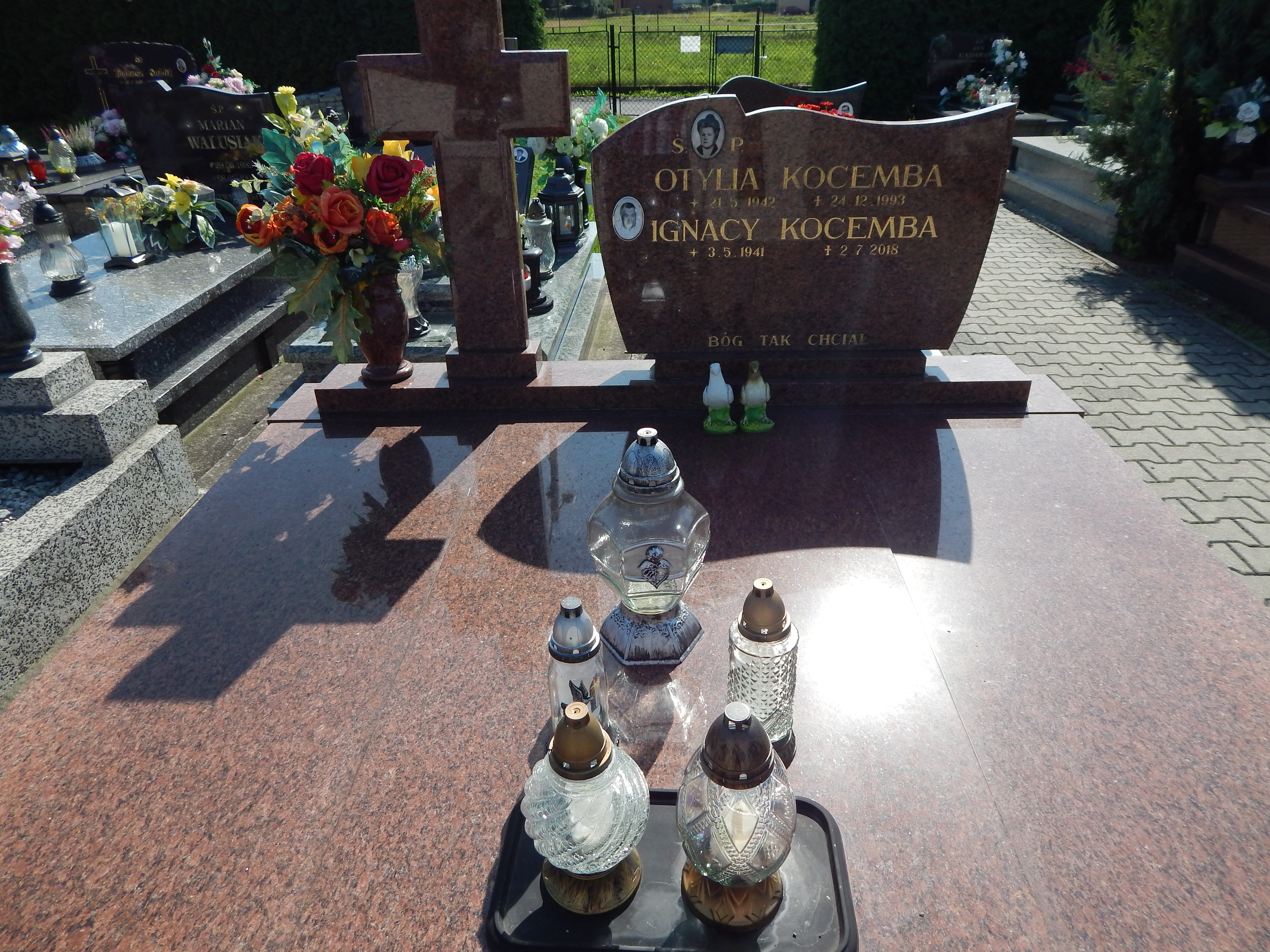Otylia Kocemba 1942 Porąbka Gmina - Grobonet - Wyszukiwarka osób pochowanych