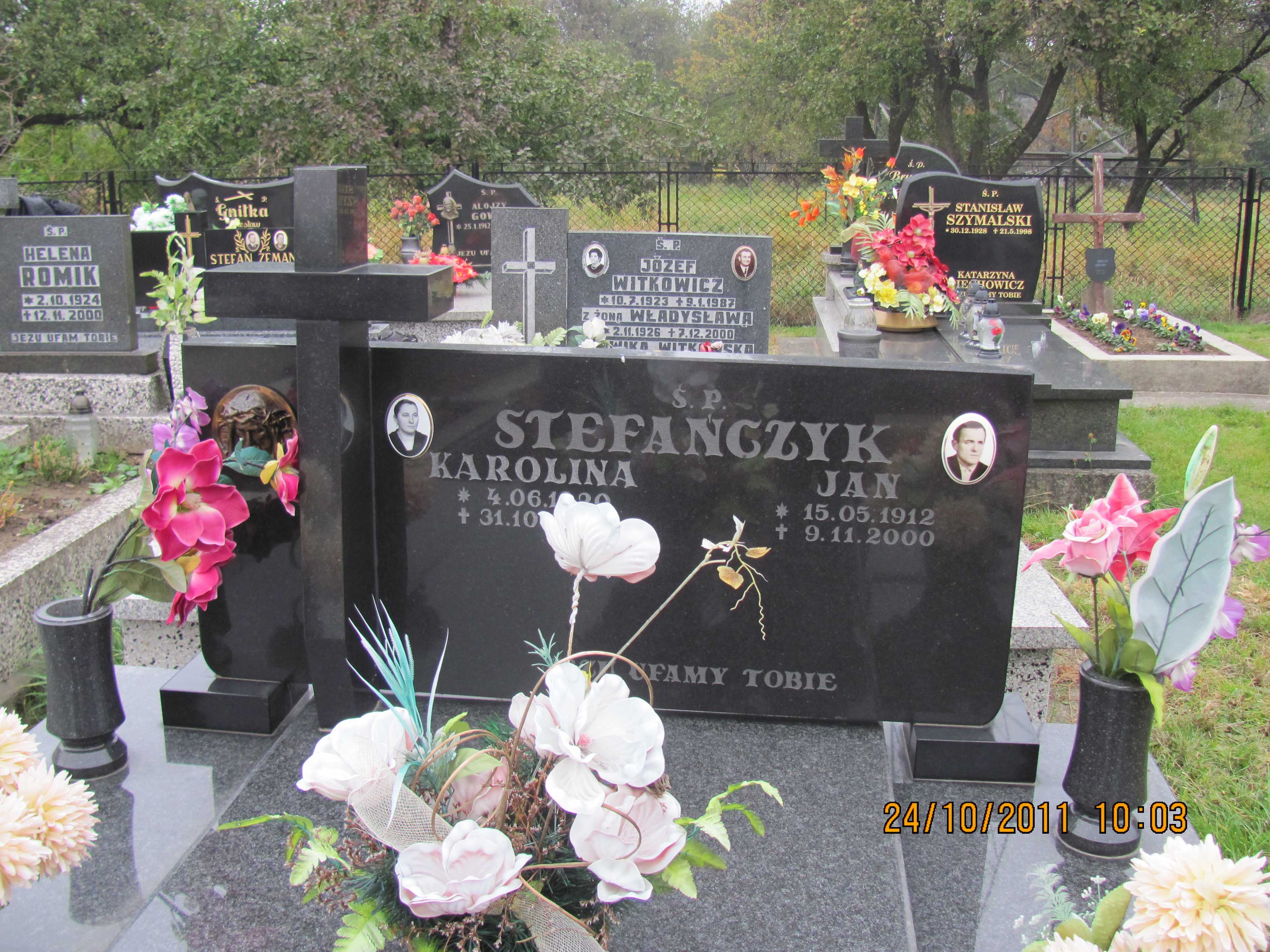 Grób Eugeniusz Sobieraj